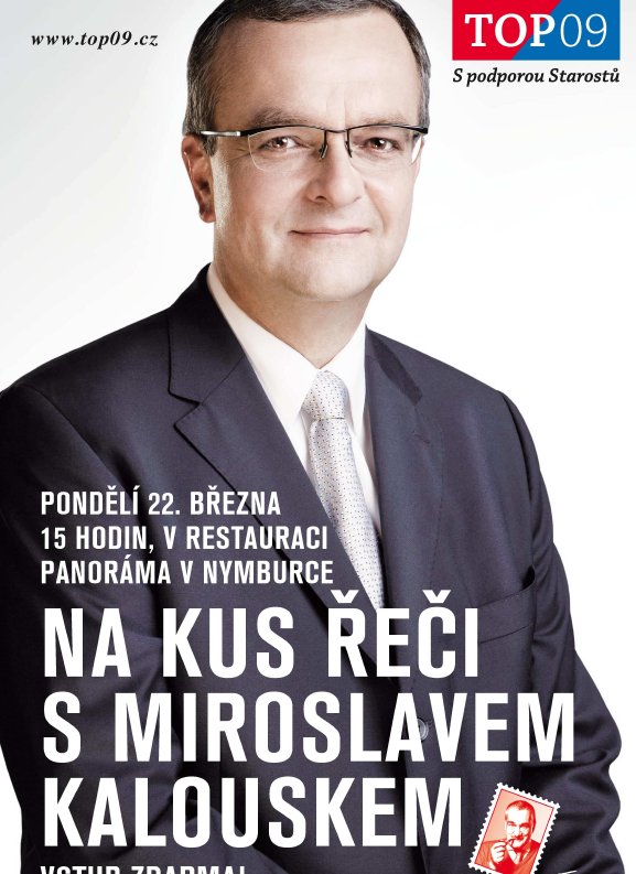 Na kus řeči s Miroslavem Kalouskem