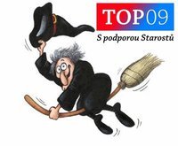 Strana TOP 09 uspořádala pálení čarodějnic