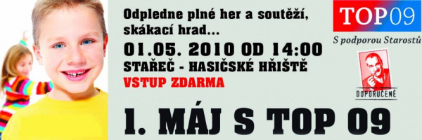 Oslavte s námi 1.máj