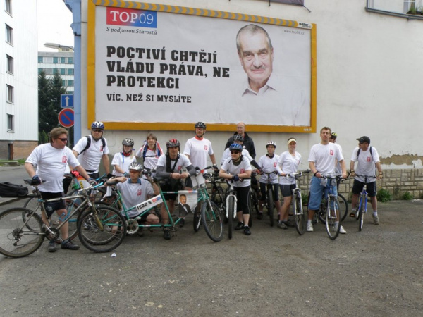 Prvomájová jízda TOP 09