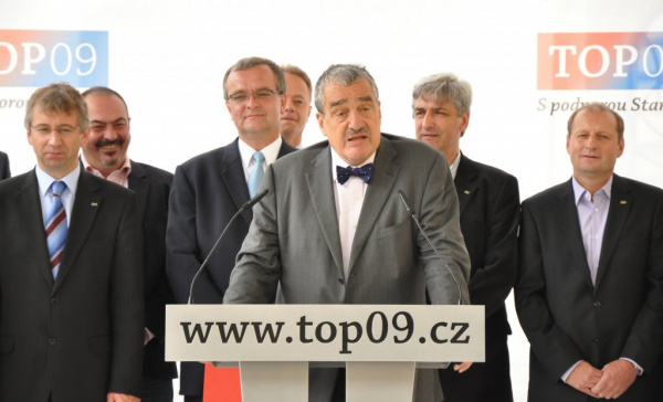 TOP 09: Do koalice s ČSSD nepůjdeme