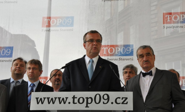 TOP 09: Se svými kandidáty chce TOP 09 prezentovat i své ideje
