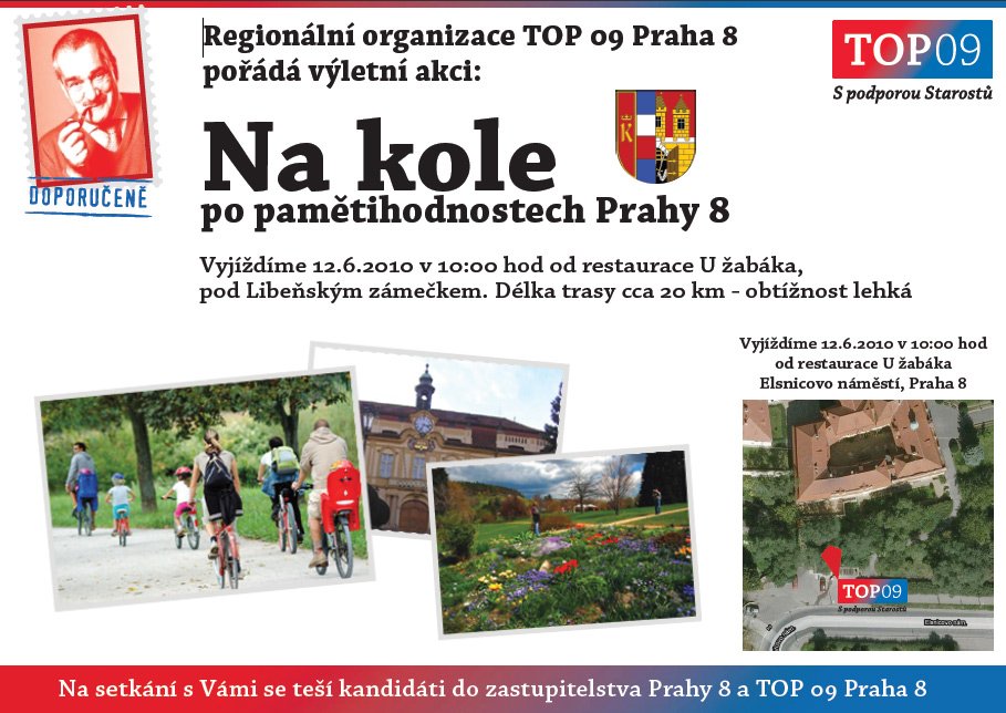 Na kole po pamětihodnostech Prahy 8