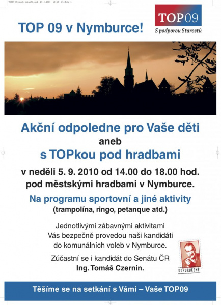 Akční odpoledne pro Vaše děti