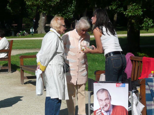 Sobotní odpoledne v Oboře Hvězda 4.9.2010