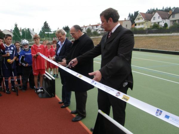 Slavnostní otevření sportovního areálu ve Strakonicích