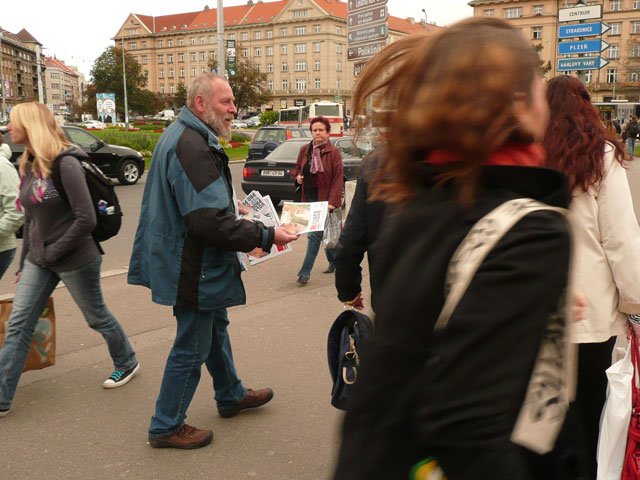 Vítězné náměstí - stánek 30.9.2010