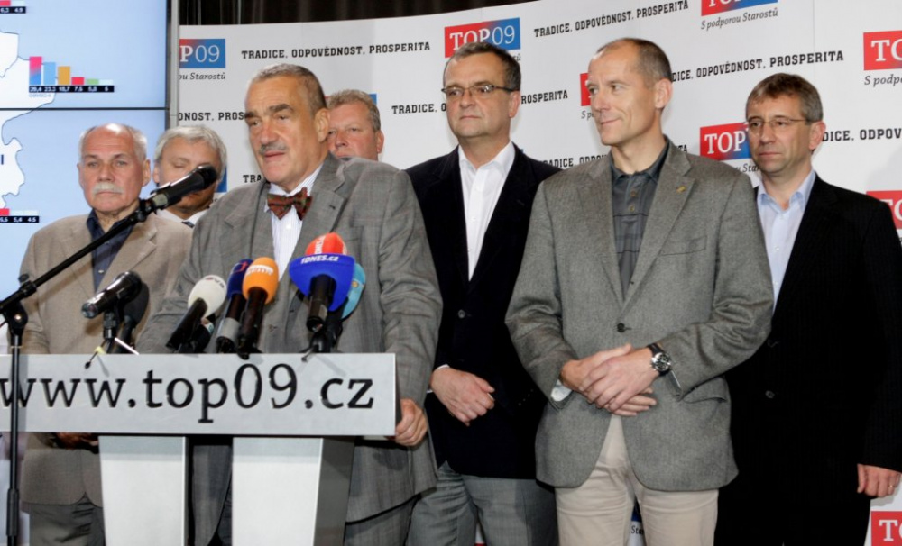 TOP 09 a Starostové a nezávislí získali přes 3800 mandátů