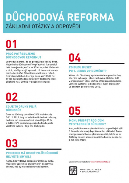 Kulatý stůl k důchodové reformě v Ostravě