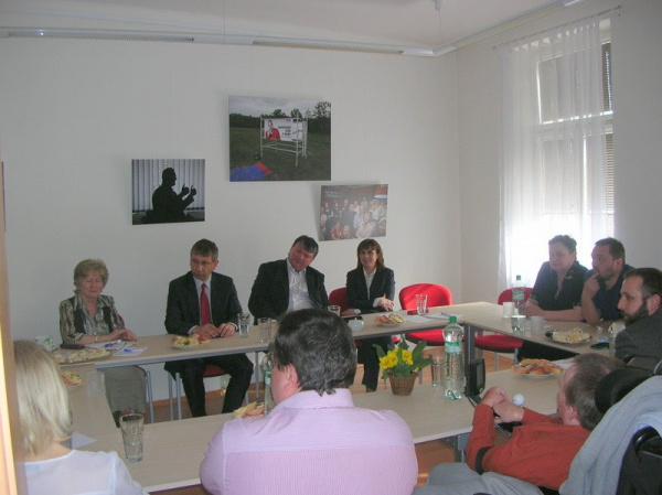 Ministr Jaromír Drábek na návštěvě v Olomouci