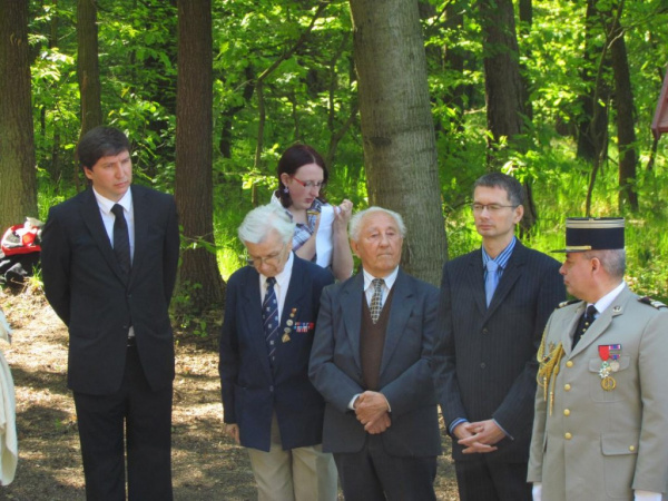 Pietní akt u Památníku obětí II. Světové války