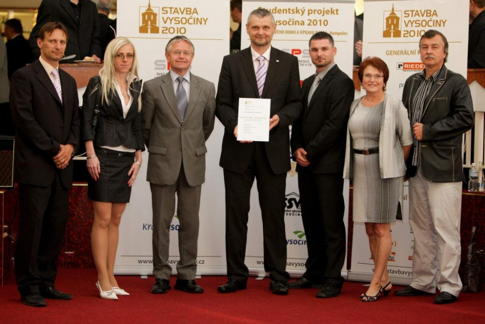 Žďárská naučná stezka kolem Zelené hory získala čestné uznání v soutěži Stavba Vysočiny 2010