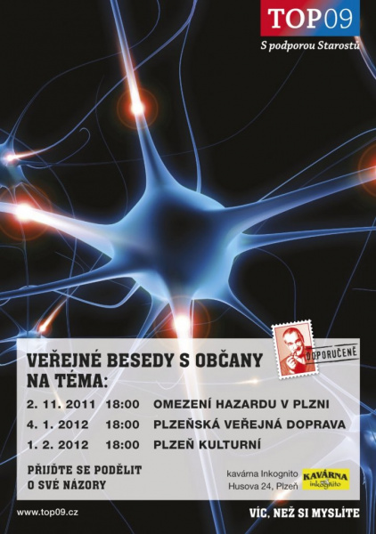Pozvánka na besedu na téma Omezení hazardu v Plzni