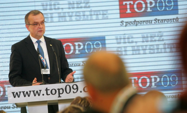 Projev Miroslava Kalouska na sněmu TOP 09