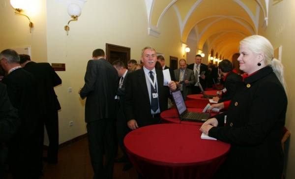 Poděkování místopředsedovi KV TOP 09 KV kraje