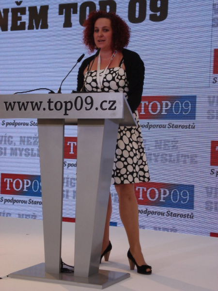 Místopředsedkyně krajské organizace TOP 09 Vladislava Michalová v nedělních volbách obhájila pozici ve výkonném výboru.