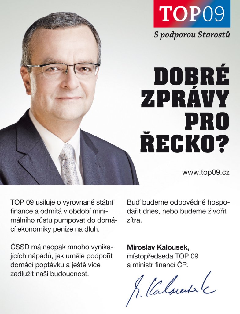 Dobré zprávy pro Řecko?