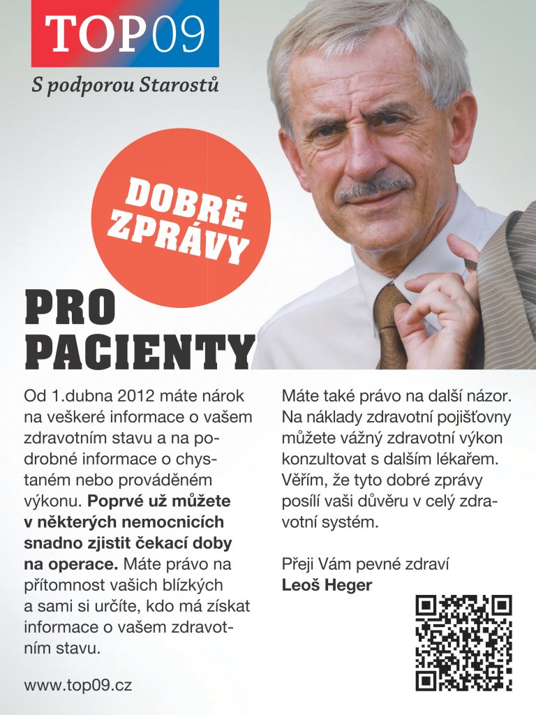 Dobré zprávy pro pacienty