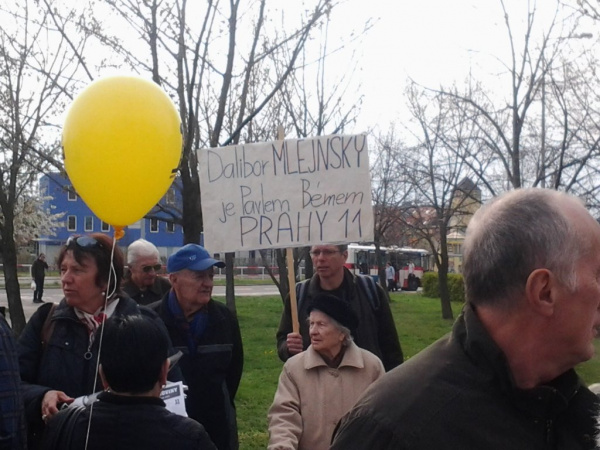 Stárek: Další demonstrace na Praze 11 proti současnému vedení Radnice