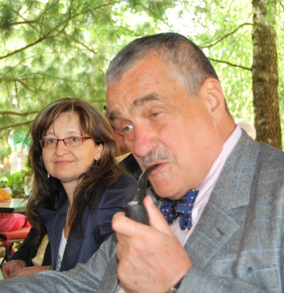 S Karlem Schwarzenbergem v Třeboni