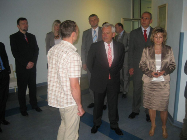 Ministr zdravotnictví Heger navštívil Pelhřimov a Nové Město na Moravě