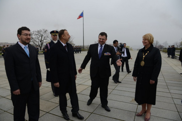 Státní návštěva prezidenta Ázerbájdžánské republiky