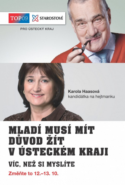banner - Karola Haasová, Ústecký kraj