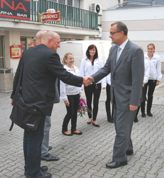 Miroslav Kalousek v Č. Budějovicích