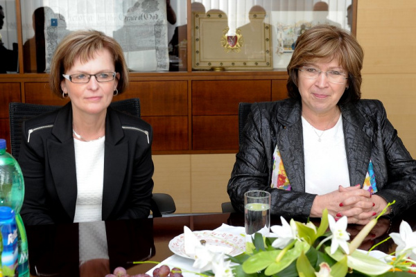 Návštěva ministryně Ing. Ludmily Mȕllerové v Ústí nad Labem