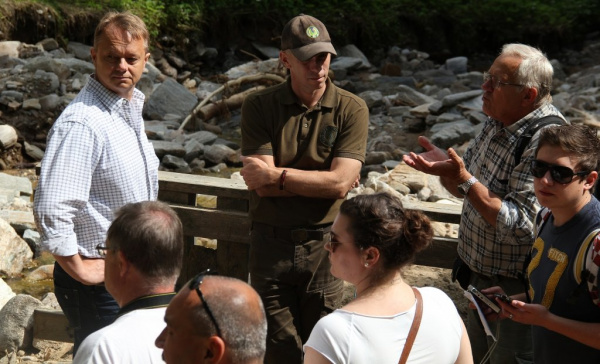 Tesař: Následků povodní v krkonošském parku (KRNAP) se turisté bát nemusí