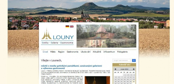 Město Louny spustilo web pro turisty