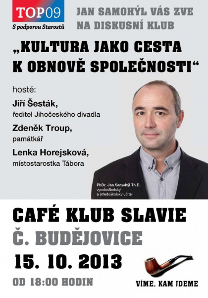 Kultura jako cesta k obnově společnosti