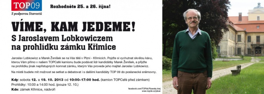 Prohlídka zámku Křimice