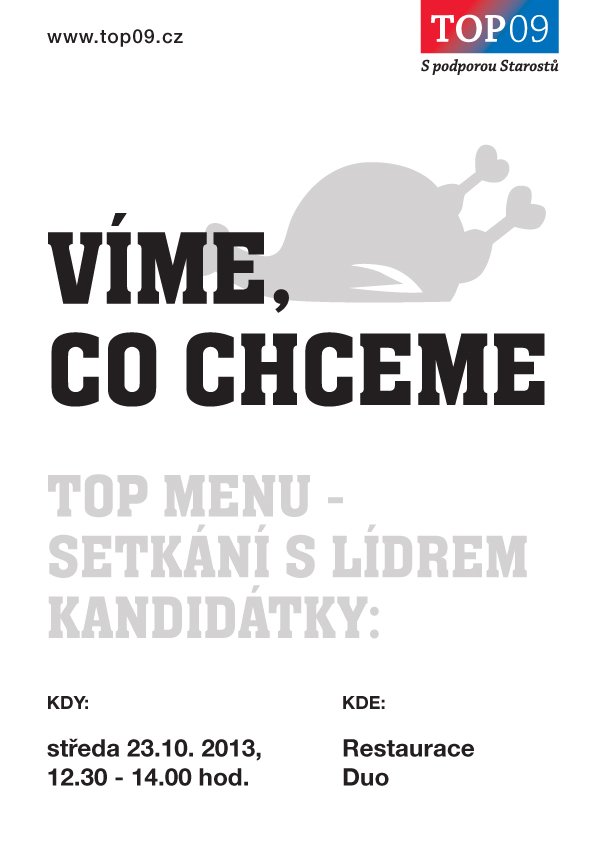 Víme, kam jdeme - TOP Menu 