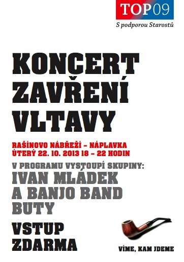 KONCERT ZAMYKÁNÍ VLTAVY