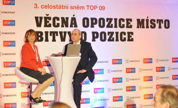 TOP 09 Vysočina obhájila posty ve výkonném výboru
