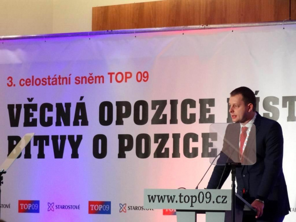 Brněnský předseda Jaroslav Kacer zvolen do Předsednictva TOP 09