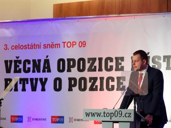 Brněnský předseda Jaroslav Kacer zvolen do Předsednictva TOP 09