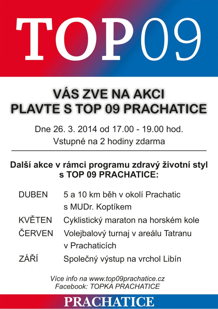 PLAVTE S TOP 09 PRACHATICE