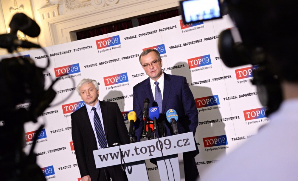 TOP 09: Soukromé finanční zájmy nesmí mít přednost před energetickou bezpečností