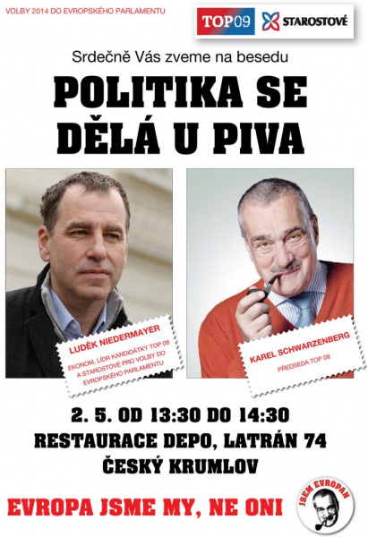 Debata POLITIKA SE DĚLÁ U PIVA
