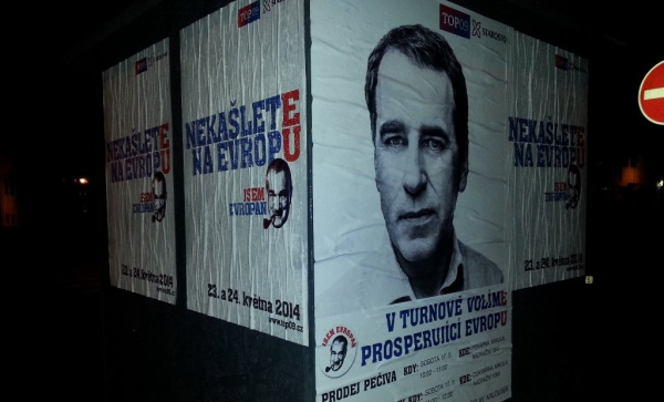 Volby do Evropského parlamentu, v Turnově vyhrála TOP 09 a STAN