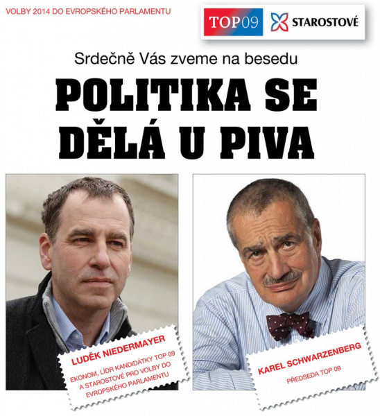 Debata POLITIKA SE DĚLÁ U PIVA