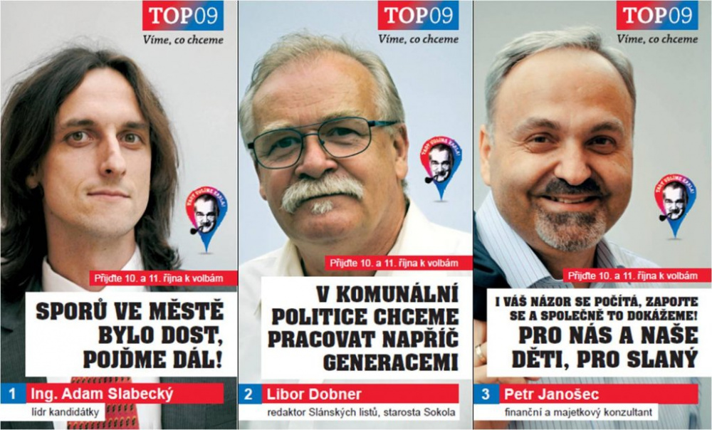 Kandidáti Slaný