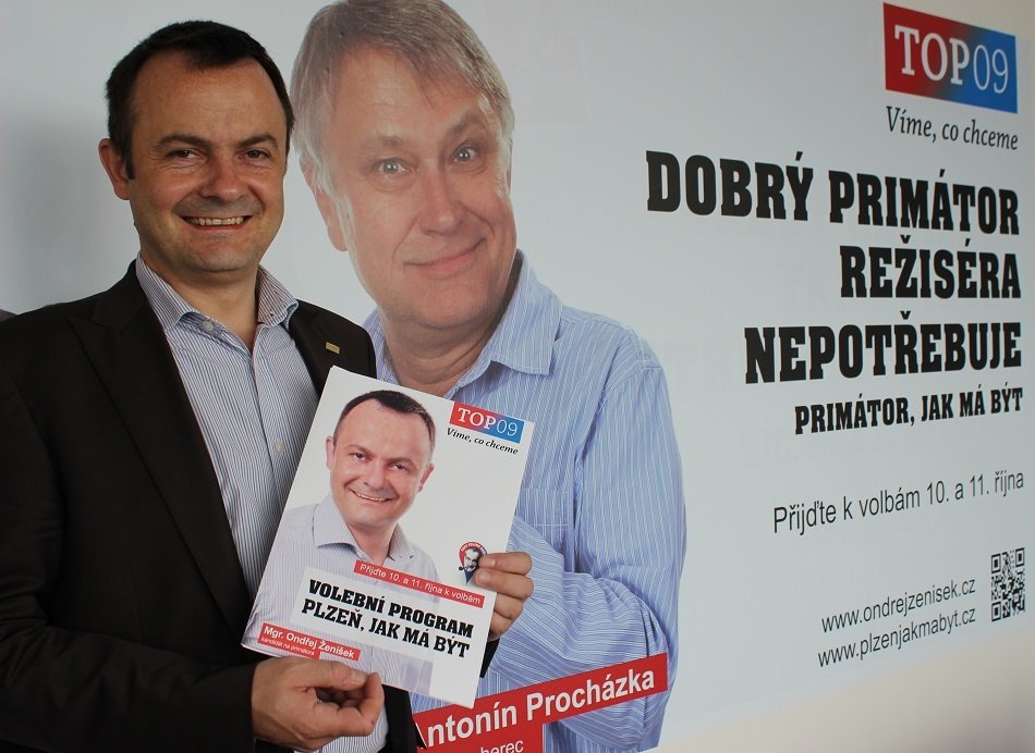 TOP 09 odstartovala kampaň s heslem:  „Plzeň, jak má být“