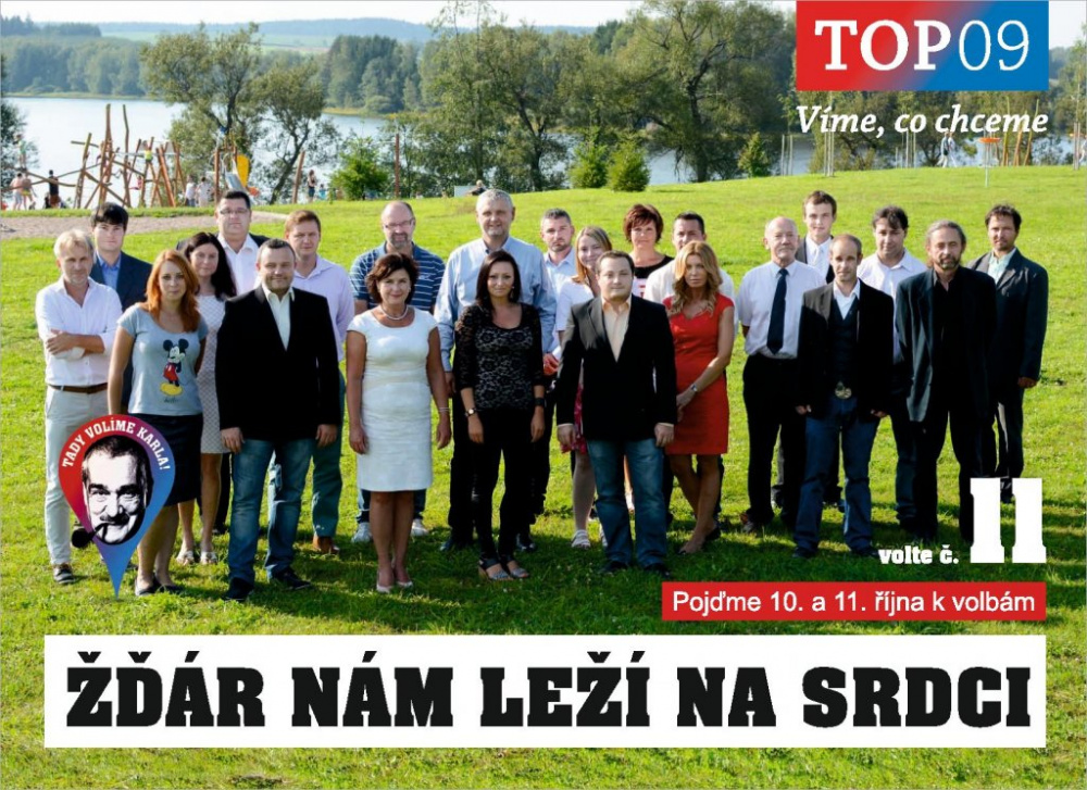 První desítka kandidátky ve Žďáru nad Sázavou