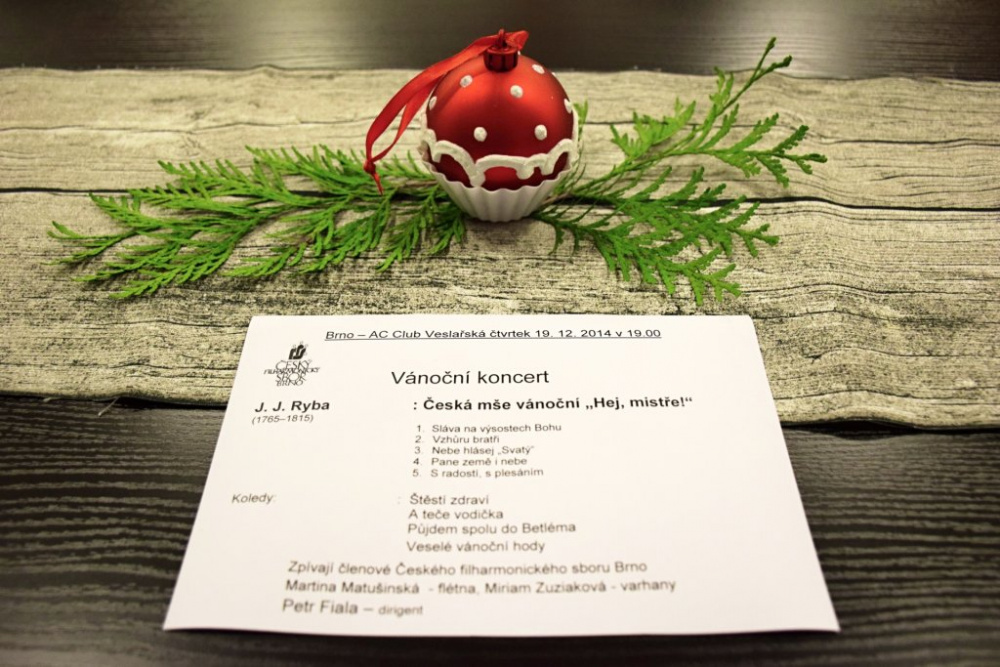 Členové regionální organizace Brno-město si popřáli krásné Vánoce