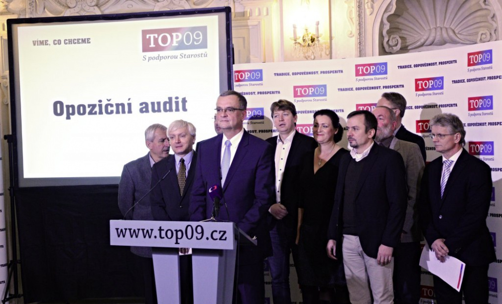 TOP 09: Pokračujeme v Opozičním auditu