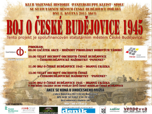 Na jihu Čech se oslavuje 70. výročí osvobození