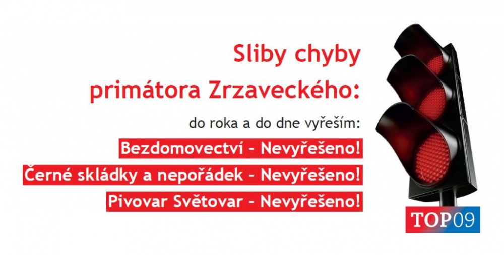 TOP 09: Vedení města nemá vizi a Plzeň stagnuje